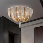 Cascading Chain Tassel Ceiling Light in Silver or Gold