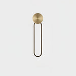 Simple Elliptical Wall Sconce