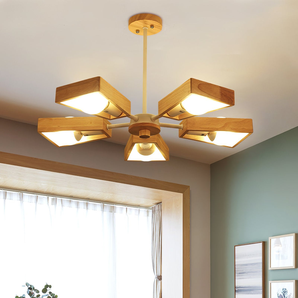 Simple Petals Pendant Light