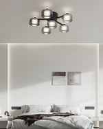Simple Round Copper Ceiling Lamp
