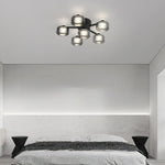 Simple Round Copper Ceiling Lamp