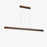 Simple Walnut Led Pendant Light