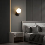 Single Globe Wall Light