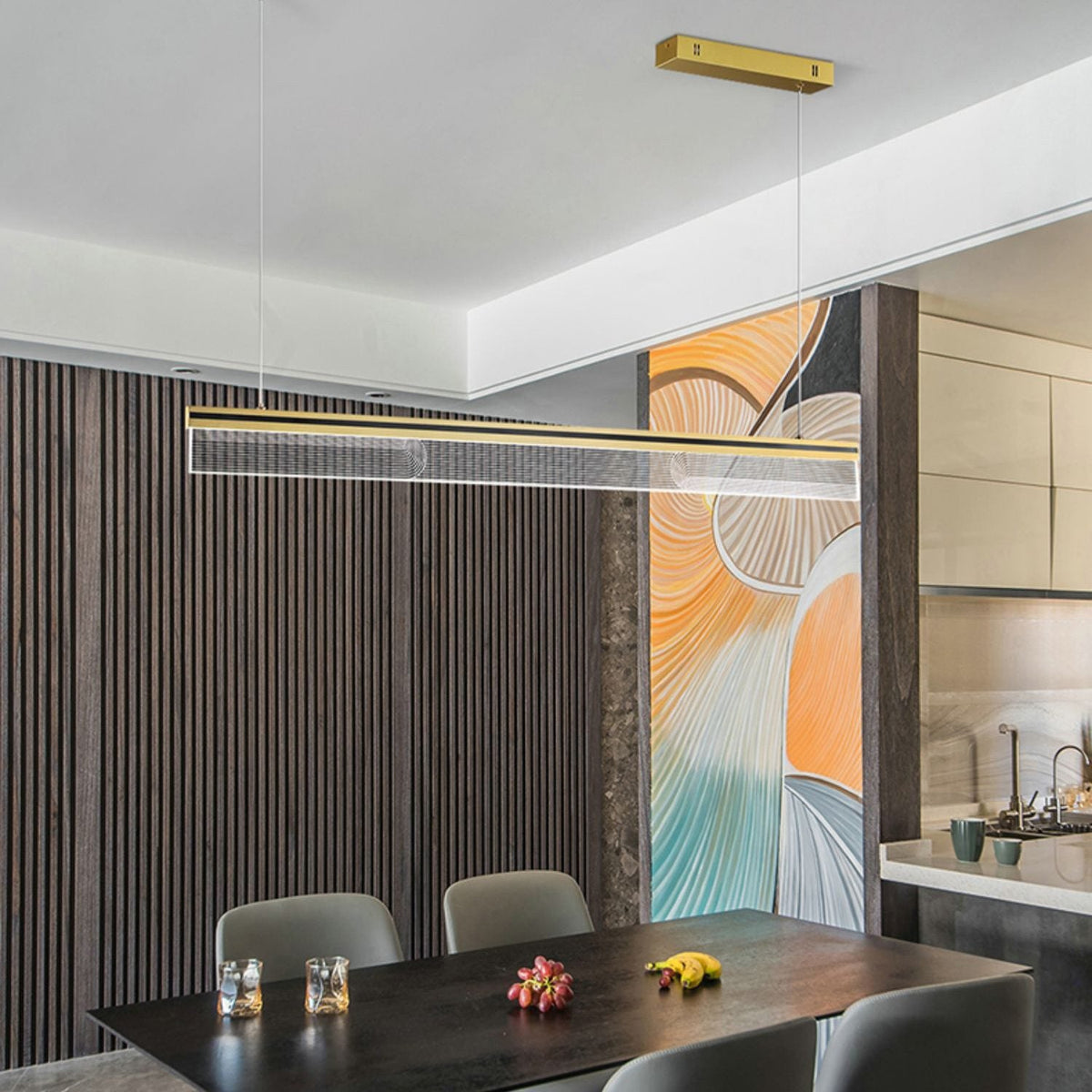 Single Line LED Chandelier