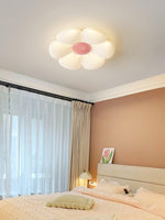 Six Leaf Flower Kids Room Ceiling Lamp