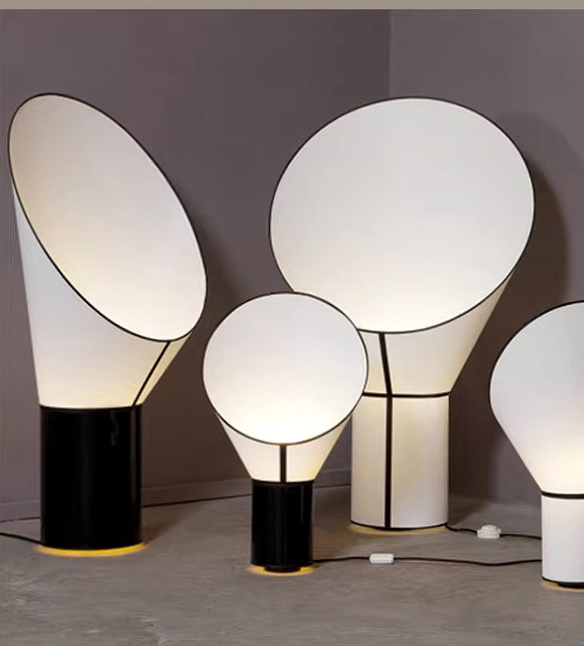 Artful Outline Table Lamp – Modern Geometric Illumination for Bedside and Living Spaces