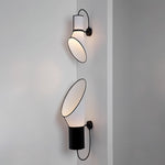 Sketch Line Wall Sconce – Minimalist Designer Wall Light in Black & White