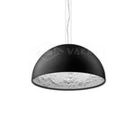 Hemisfera Plaster Pendant Light — Designer Hemisphere Suspension Lamp