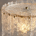 Skylar Brass and Glass Floor Lamp for Living Room and Bedroom