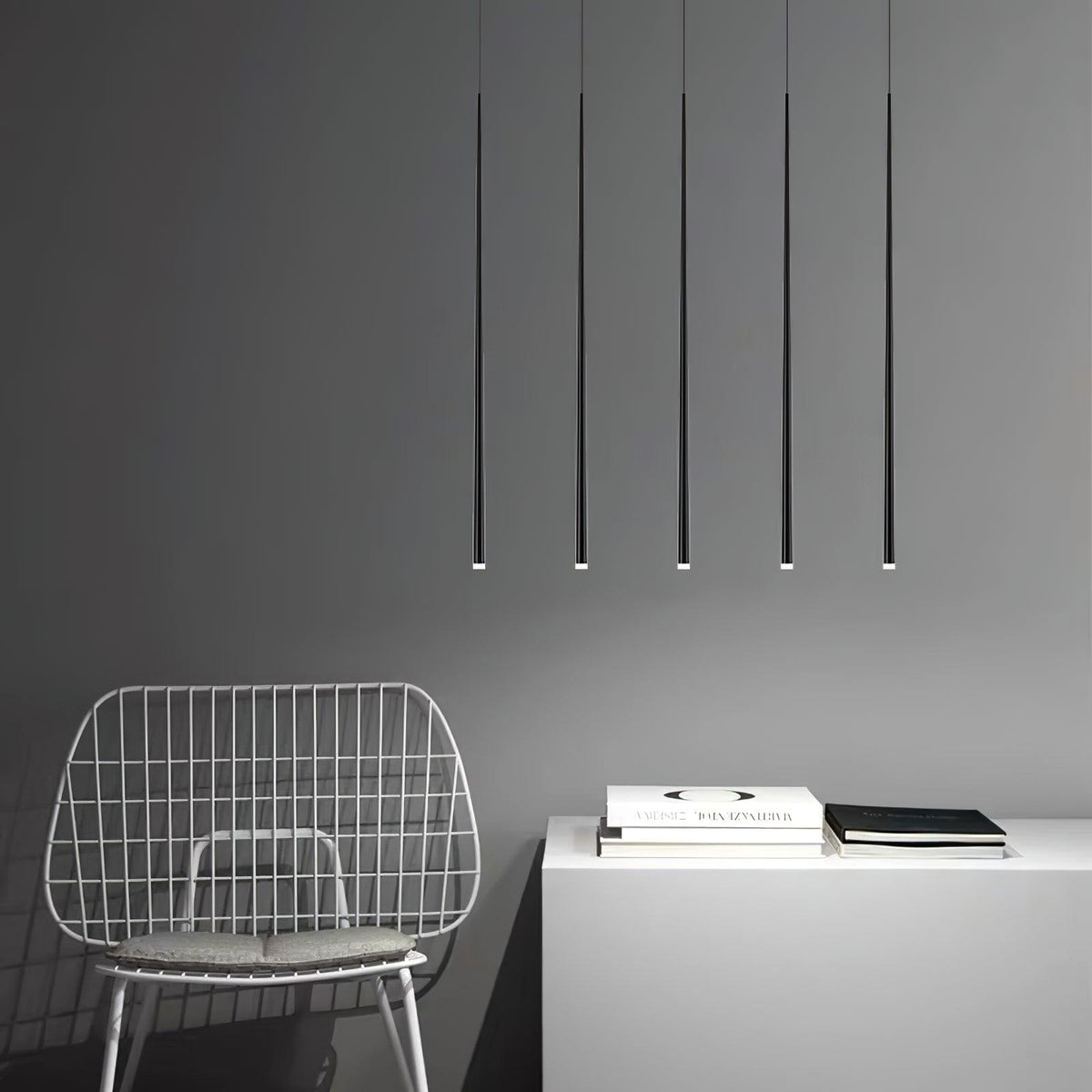 Slender Cone Chandelier