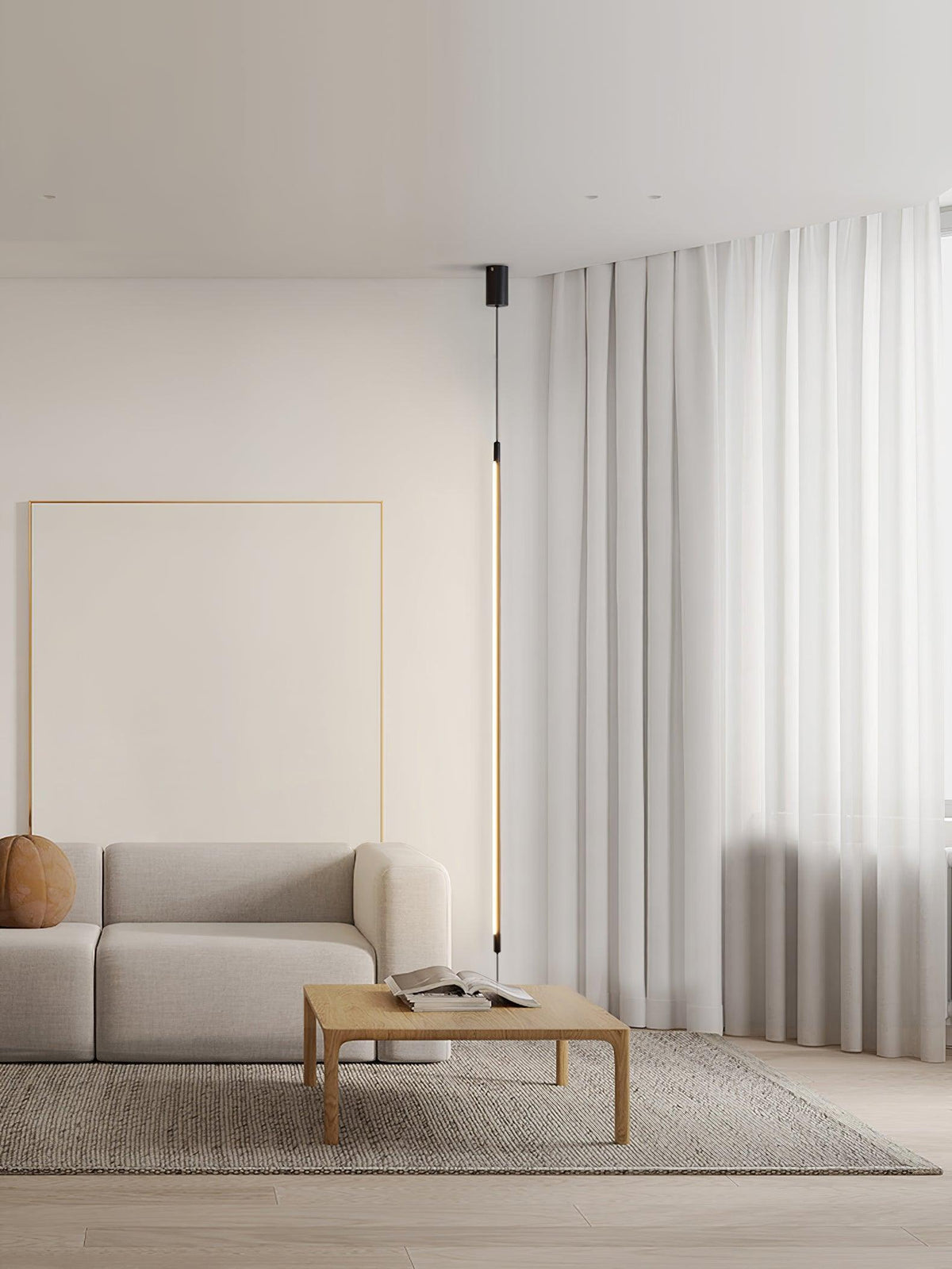 Slim Line Cabinet Floor Lamp