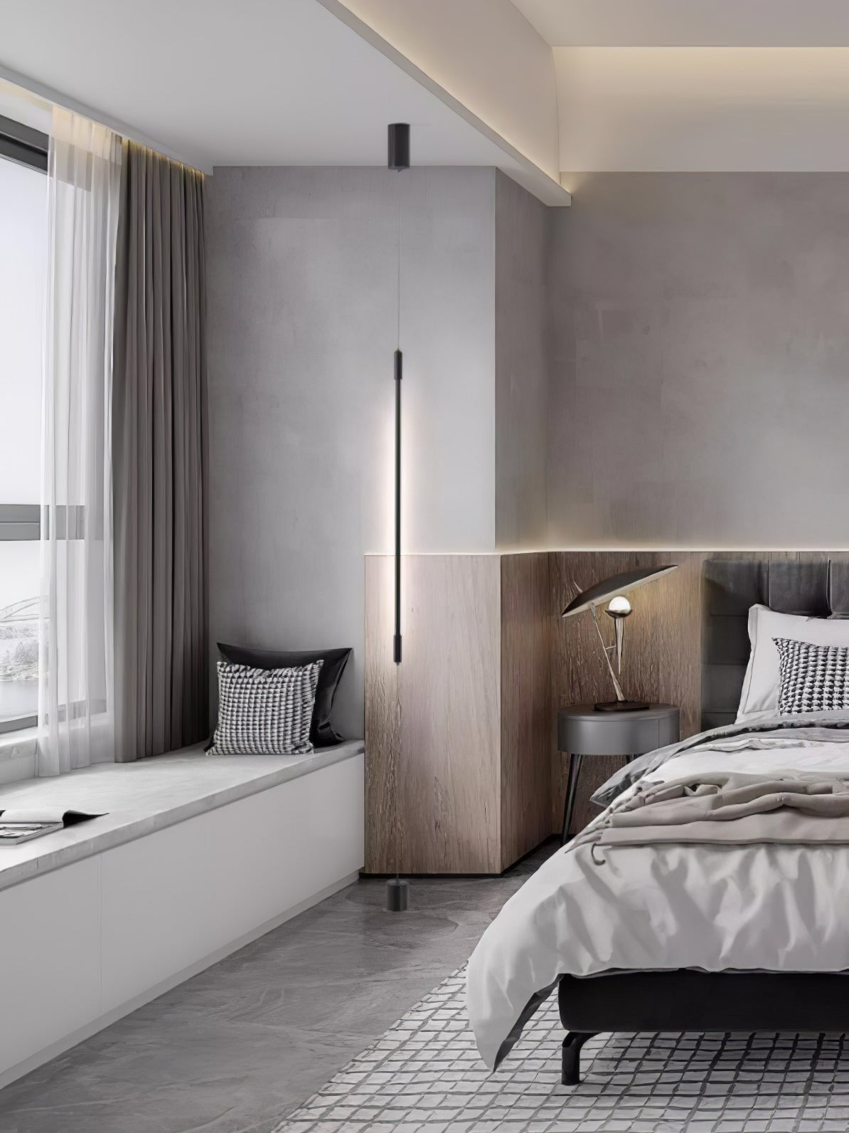 Slim Line Cabinet Pendant Lamp