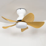 Arilia 29" LED Ceiling Fan Light with Walnut Blades
