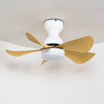 Arilia 29" LED Ceiling Fan Light with Walnut Blades