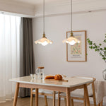 Small Floral Pendant Lamp