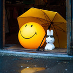 Smiling Rechargeable Built In Battery Table Lamp