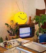 Smiling Rechargeable Built In Battery Table Lamp