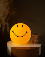 Smiling Rechargeable Built In Battery Table Lamp