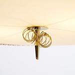 Tynellia Pendant Light – Natural Bamboo & Brass Nordic Pendant Lamp