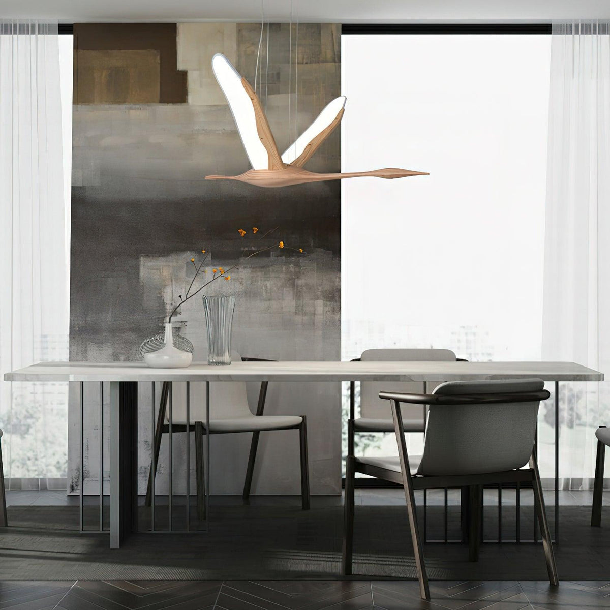 soaring-crane-chandelier