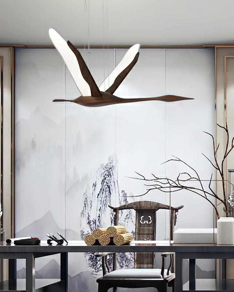 soaring-crane-chandelier