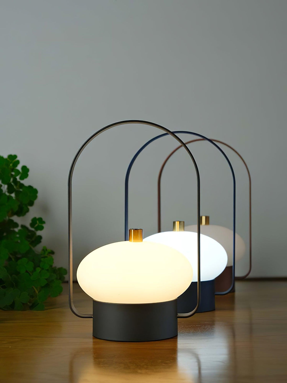 Soft Spot Portable Table Lamp with Rechargeable Battery, Touch Dimmer