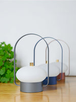 Soft Spot Portable Table Lamp with Rechargeable Battery, Touch Dimmer