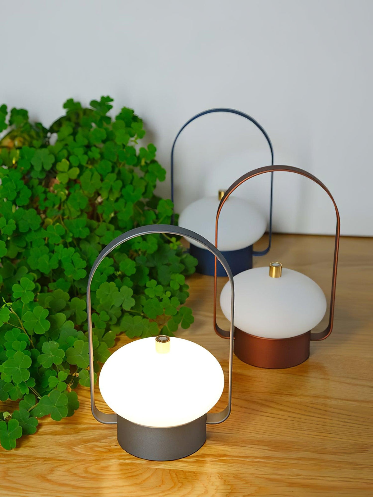 Soft Spot Portable Table Lamp with Rechargeable Battery, Touch Dimmer