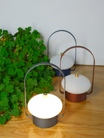 Soft Spot Portable Table Lamp with Rechargeable Battery, Touch Dimmer