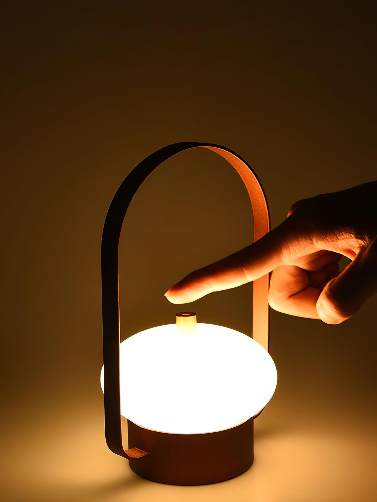 Soft Spot Portable Table Lamp with Rechargeable Battery, Touch Dimmer