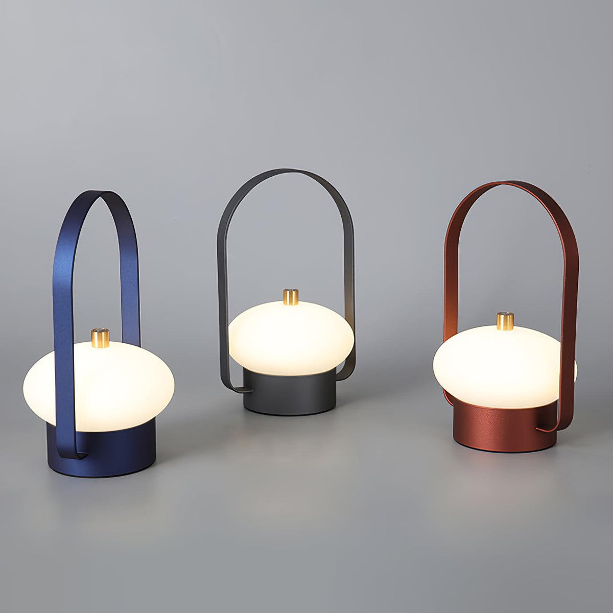 Soft Spot Portable Table Lamp with Rechargeable Battery, Touch Dimmer