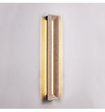 Solace Travertine Beam Wall Sconce – Modern LED Wall Light
