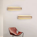 Solace Travertine Beam Wall Sconce – Modern LED Wall Light