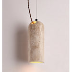 Solano Travertine Pendant Light – Natural Stone Hanging Lamp for Dining & Living Spaces