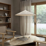 Solara Disc Paper Pendant Light – Modern Minimalist LED Ceiling Lamp