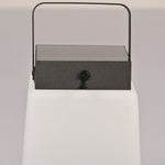 Solara Edge Lantern — Modern Solar-Powered Outdoor Lamp with Remote Control
