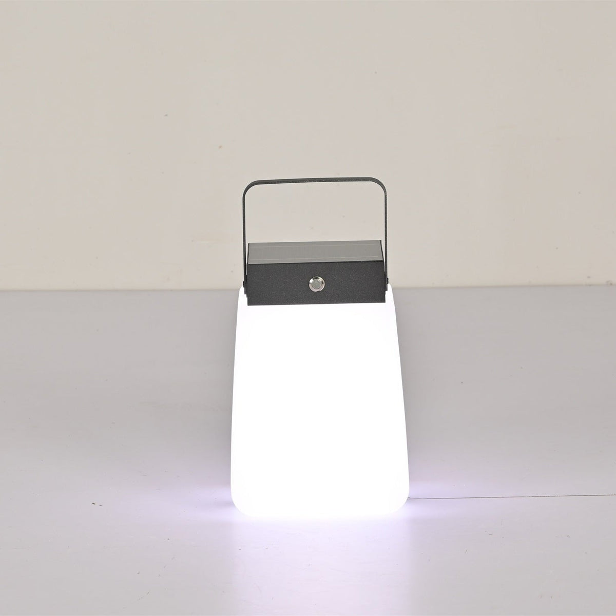Solara Edge Lantern — Modern Solar-Powered Outdoor Lamp with Remote Control