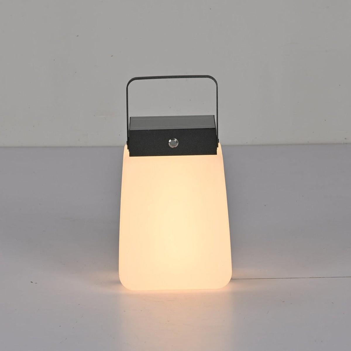 Solara Edge Lantern — Modern Solar-Powered Outdoor Lamp with Remote Control
