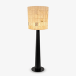 Solavera Alabaster Mosaic Floor Lamp – Handcrafted Natural Stone Lighting