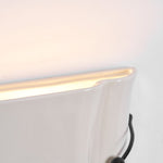 Solenne Ceramic Shell Wall Sconce in Glazed Finishes