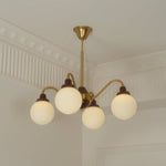 Solid Wood Magic Bean Chandelier – Modern Designer Pendant Light