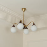 Solid Wood Magic Bean Chandelier – Modern Designer Pendant Light
