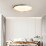 Solis Ceiling Light in Yellow Travertine – Modern Flush Mount LED