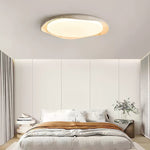 Solis Ceiling Light in Yellow Travertine – Modern Flush Mount LED