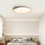 Solis Ceiling Light in Yellow Travertine – Modern Flush Mount LED
