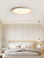 Solis Ceiling Light in Yellow Travertine – Modern Flush Mount LED