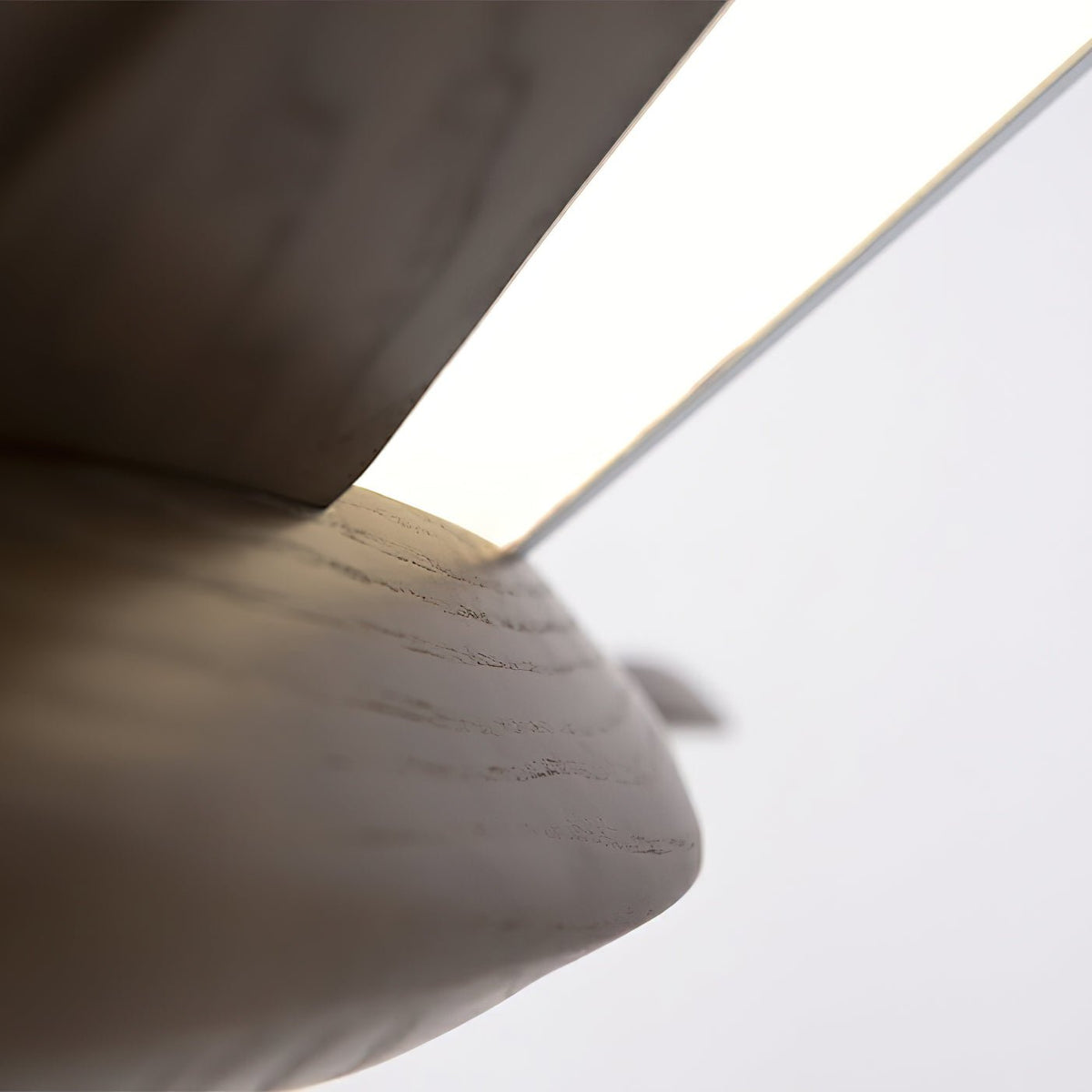 Solitude Crane Pendant Light – Modern Wood LED Chandelier