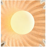 Solora Flora Wall Sconce in Natural Marble for Modern Interiors
