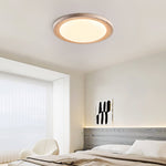 Soluna Ceiling Light in Natural Travertine – Modern Flush Mount LED