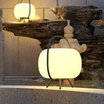 Soluna Pod Solar-Powered Outdoor Lantern with Ambient LED Glow